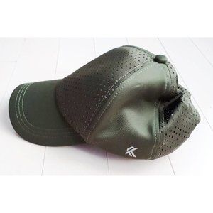 KYODAN Perforated  Athletic Baseball Cap ARMY GREEN One Size